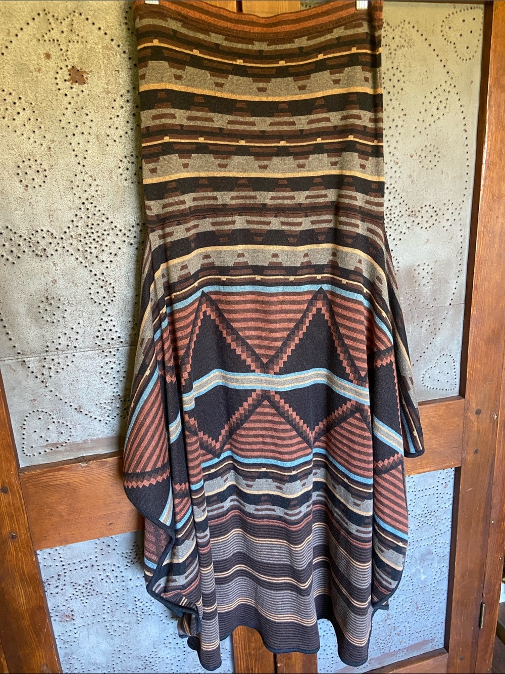 Peruvian Connection Sweater Skirt Maxi M - Picture 6 of 7